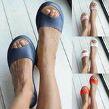 Large-Size Slippers Flat-Bottom Lady Sandals Women's Shoes Beach Slippers Sandals 43