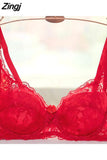 Women Sexy Push Up Bra Underwire Full Lace Brassiere Underwear Bras Bralette Lingerie Intimates