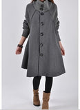 Autumn And Winter New Korean Version Of The Large Size Of Women's Clothing In The Long Loose Caravan Cape