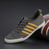 New Men's Shoes 2025 Spring Lace Casual Shoes Trend Fashion Canvas Shoes Men's