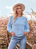 Casual New Women's Ebay Autumn And Winter Fashion Round Collar Slim Long Sleeve Knit