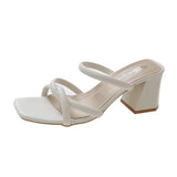 Slippers Women Wear In The Summer To Wear The New 2025 Fashion And Fairy Style Retro French Niche