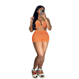 Zingj New Women's Casual Fried Shorts Small Vest