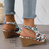Zingj Size Wedge Sequined Sandals Female Summer 2024 New Lightweight Wedge Heighten