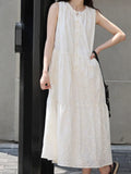 Heavy Industry Hook Flower! Holiday Style Women Summer Exquisite Literary And Artistic Temperament Gentle Vest Skirt