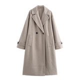 Women's Clothing INS Explosion High-End Feeling Autumn And Winter Trendy Street This Son With A Long