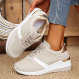 Sports Single Shoes Women's New Fashion In The Spring Of 2025 Casual Thick Soles Are