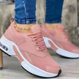Fashion Low-Help Old Dad Shoes Round Head With Mesh Large Size Casual Sports Single Shoes