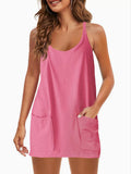 Summer Explosion Lady Slings Joint Shorts Dressing Dress Casual