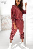 Piece Set Women Tracksuit Velour Women Velvet Set Woman Tracksuit Sets Winter Top & Pants Velvet Suit Conjuntos De