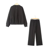Women's INS Burst Zipper Bomber Jacket Jacket High-Rise Velvet