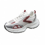 Trend Thick-Bottomed Old Dad Shoes Women's 2025 Summer New Color Mesh Breathable Women's Shoes Casual Sports