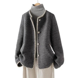 Industry Small Fragrant Wind Hair Coat Woman 2025 Winter New High-End Short Coat