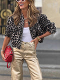 Women's Retro Micro-Rare Loose Trousers High-Waist Solid Color Leisure