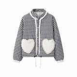 Women's New Lattice Cotton Clothes Printed Cotton Clothes