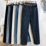 Women Harem Pants Female High Waist Jeans Casual Denim Pantalon Femme Vintage