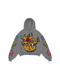 Printing Y2K Vintage Hoodie For Men And Women In The Same