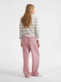 2025 New Striped T-Shirt Women Simple Casual Loose Thin Sleeve Long-Sleeved