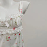 Pure Desire High-Grade Broken Ice Silk Pyjamas Girl 2025 Sweet Lace Sling Pajamas Pajamas Pyjamas Ajamas