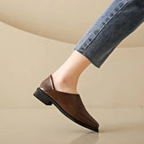 Women 2025 New Women's Shoes Spring Korean Version Of The Small Leather Shoes Women Wear Flat Shoes Legs Casual Lazy
