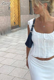Y2K Women Elegant Lace V Neck Camis Sleeveless Spaghetti Strap Slim Vest Vintage Backless Tank Tops Summer