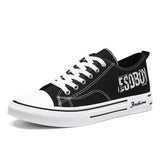 Men's Shoes 2025 Trend New Casual Trend Men's Low-Bottom Sports Thick-Soled Youth Canvas