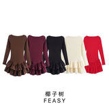 Explosion Women's New Multi-Color Hem Pressure Fold Design