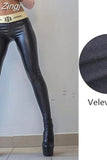 Faux Leather Shiny Leggings Women Sexy Black High Waist Letter Hot Pants Stretch Womens Leren Legging Leggins Mujer