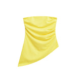 Women's Clothing INS Net Red Blast Folding Body Asymmetric