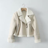 Spring And Autumn New Women's Street Fashion Leisure Short Fur Coat