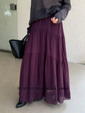 Xixi 2025 Autumn New Black Standard Temperament 100 Folded High Waist Half-Dressed Dress Dress Dress