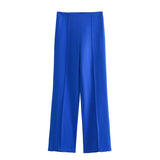 And Dress Blazer 231018 Straight-Fits High-Rise Trousers 2216118