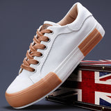 The Autumn Of 2025, The New Men's Shoes Korean Version Of The Fashion Trend Casual Men's Canvas Shoes Flat Soles Low-Top Shoes Men's
