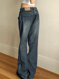 Vintage Blue Wash Boyfriend Jeans- Outfit