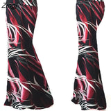 Spring Summer A-Line Elastic High-waist Long Pencil Skirt for Women 2023 Printed Maxi Skirt Faldas Largas Mujer Para