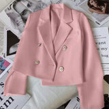 And Autumn New Large-Size Fashion Temperament Loose 2025 Autumn Suit Korean Version Of The Suit Suit Suit Short Coat
