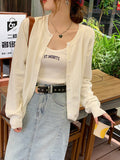 Jersey Jacket Autumn Dress Women 2025 New External Feeling Early Autumn Sweater Loose