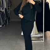 Women's Clothing In Autumn 2025 New Hoodie Fashion Casual Casual Skirt