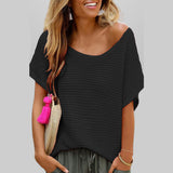 Summer Beach Hooded Hollow Knitted Round Neck Loose Large Size Sun Protection