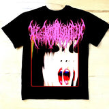 Street Demon Skull Tide Brand New Printed T-Shirt Gothic High Street T-Shirt Round