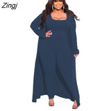 Piece Set Women Sets Long Sleeve Cardigans Coat+Crop Top+ Long Pants Sets Fall Clothes 2023 Outfits