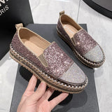 Bottom-Bottomed Scaffolded Lefdup Shoes Women 2025 Spring And Summer New Thick-Soled Lazy One-Legged Gleet Women's Singles