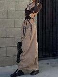 Long Sleeve Bolero Cami Set-Outfit