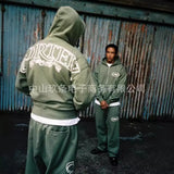 Alcatraz's New Street Fashion Hoodie Zippered Jacket Loose