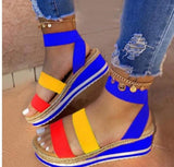 Large-Size Sandals Women's Fashion And Lightweight Women's Sandals 2025 Summer New Thick-Soled