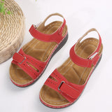 Asia Magic Stick Thick-Soled Sandals Female Fish Mouth Slope With 43 Large Light Beach Cold