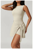 Tank Wrap Skort Tennis Dress- Outfit