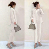 Quality Autumn 2025 New Commuter Top With Pocket-Round Cardigan + Suit