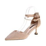 Zingj New Simple Sexy Nightclub Stiletto Shallow Mouth Pointed Out A Word With Single