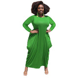Women Letter Printed African Dress For Women 2023 Summer Short Sleeve O-Neck Dress Casual Loose Maxi Long Dresses